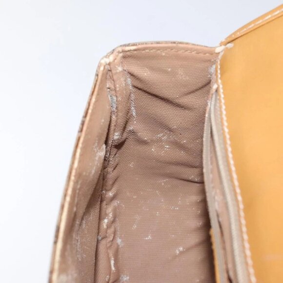 GUCCI Micro GG Supreme Shoulder Bag PVC Beige Gold 007 58 0074 Auth SW968 - Picture 14 of 16